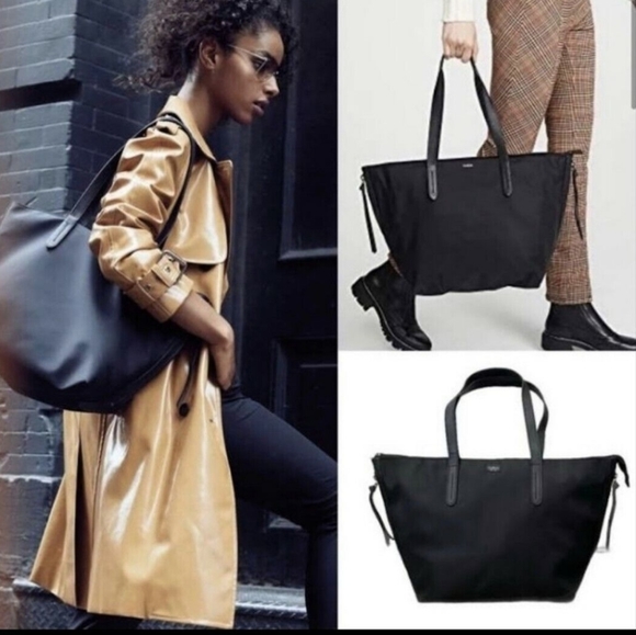 Botkier New York 90's Bond Large Nylon Tote Weekender Carryall Bag - Picture 11 of 11